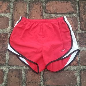 NIKE Red Running Shorts